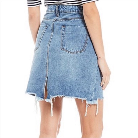 A Loves A Pencil Denim Skirt - Picture 11 of 12